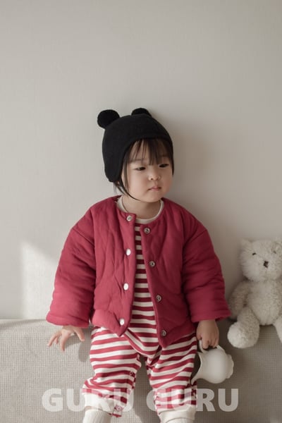 GURU GURU14｜(6m-24m) 4色夾層棉外套13
