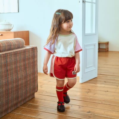 1st blue38｜(~93-118cm) 撞色拼接上衣5