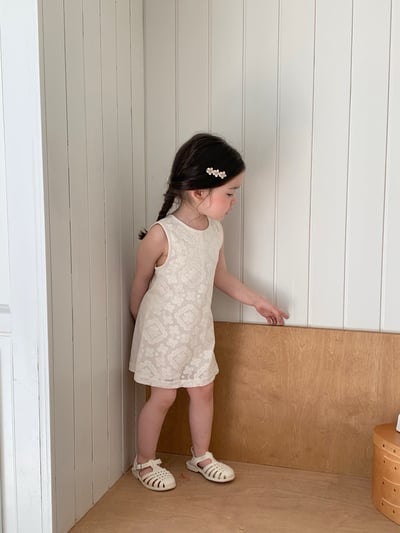 JE46｜(80-120cm) 蕾絲花連身褲14