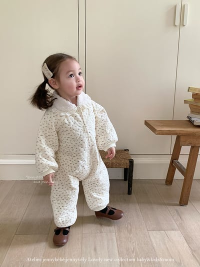 JE 620｜(73-100cm)  小碎花連身服8