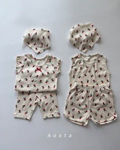 AOSTA47｜(6m-5y) 4款羅紋木耳邊無袖上衣18