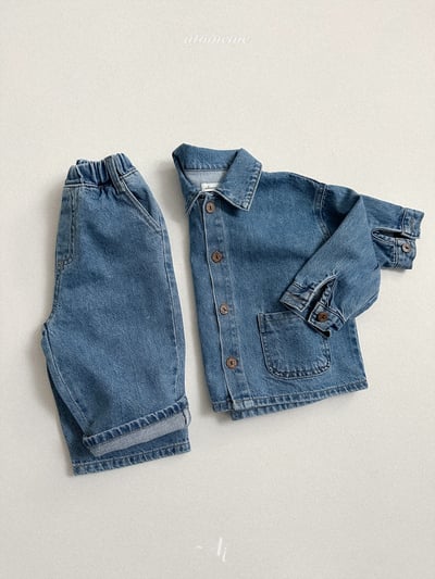 Atomeme03｜(70-110) 簡約牛仔夾克17