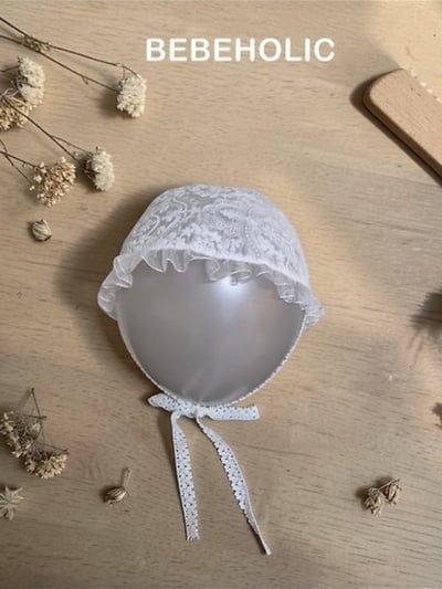 Bebe holic63｜(Free) 蕾絲漁夫綁帶帽6