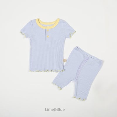 LIME&BLUE10｜(80-118cm)  馬卡龍居家服8