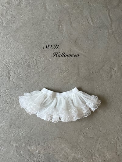 SO.U18｜(Free)  蕾絲小襯裙4