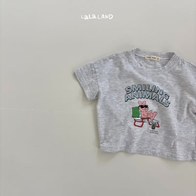 lala land79｜(75-120cm) 2色美式小兔印花上衣15