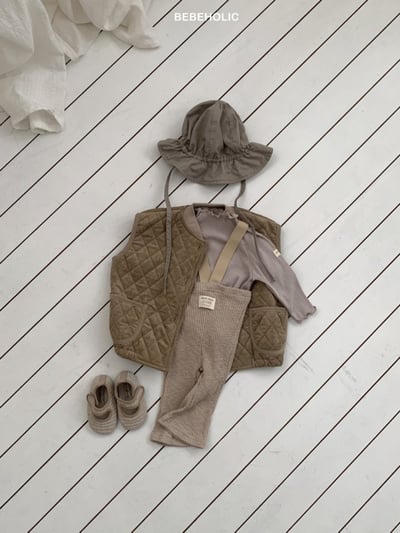 Bebe holic61｜(3m-18m) 吊帶喇叭褲16