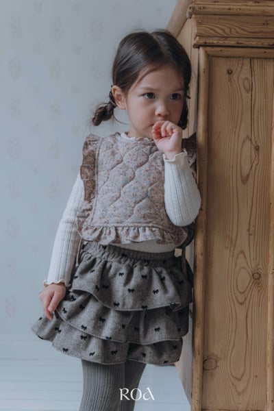 ROA31｜(80cm-120cm) 2色甜美蝴蝶結蛋糕裙17