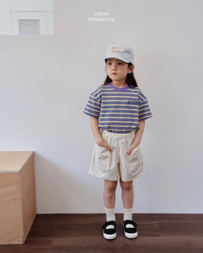 Lindo63｜(80-125) 雙口袋棉質短褲7