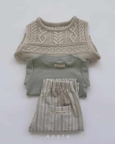 AOSTA06｜(6m-5y) 針織背心13