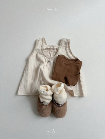 Atomeme39｜(70cm-110cm) 保暖針織襪套6