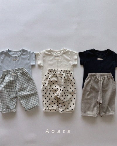 AOSTA07｜(6m-5y) 4色可愛甜美透氣褲4