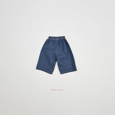 bebe nine02 (65-115) 2色寬鬆牛仔褲15