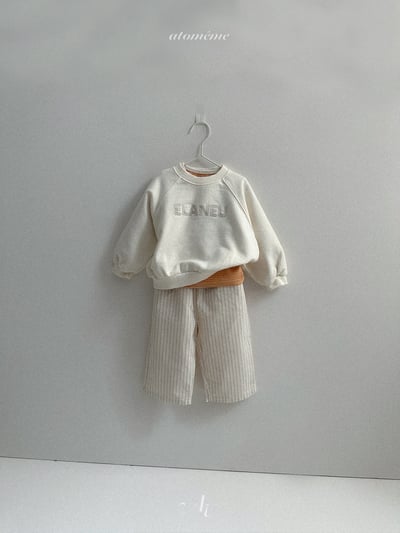 Atomeme31｜(70-110) 簡約英字休閒上衣6