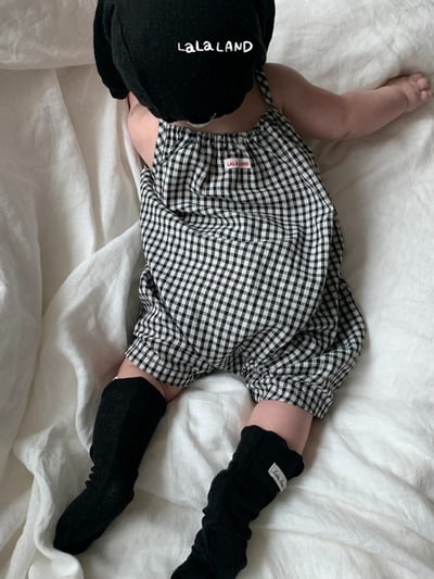 lala land23｜(3m-18m) 2色吊帶連身褲10