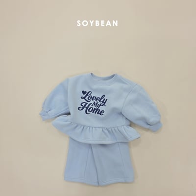 Soybean52｜(75cm-118cm) 荷葉裙擺直筒褲套裝8