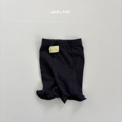 lala land10｜(3m-18m) 2色荷葉滾邊透氣五分褲24