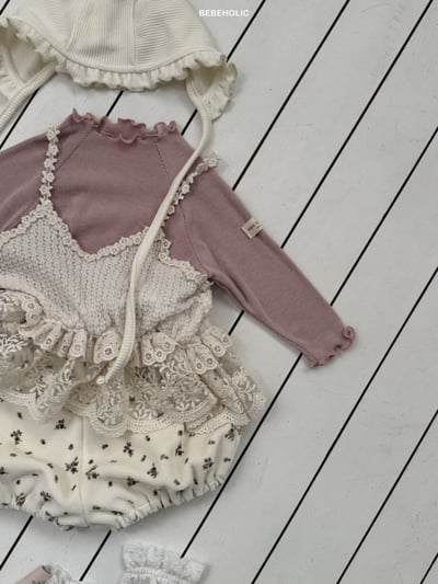 Bebe holic33｜(3m-18m) 木耳邊上衣12
