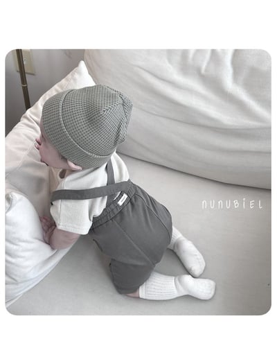 NUNU BIEL24｜(65-115cm) 素色棉質短褲12