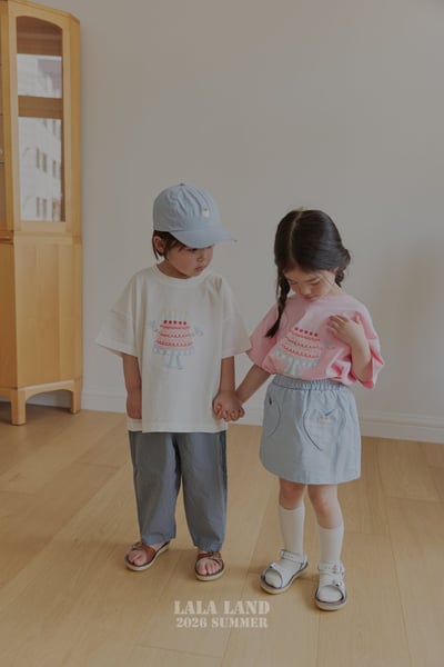 lala land65｜(75-120cm) 4色素面棉質長褲5