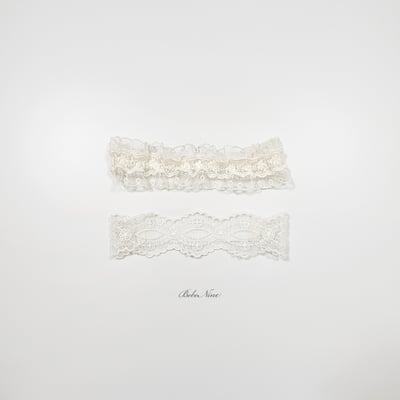 bebe nine49  (Free) 2色氣質蕾絲髮帶兩入組2