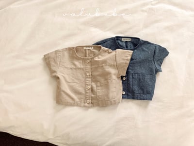 Valubebe 28｜(65-90cm) 鈕釦圓領襯衫3