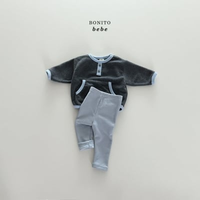 Bonito65｜(3m-18cm) 排釦撞色套裝5