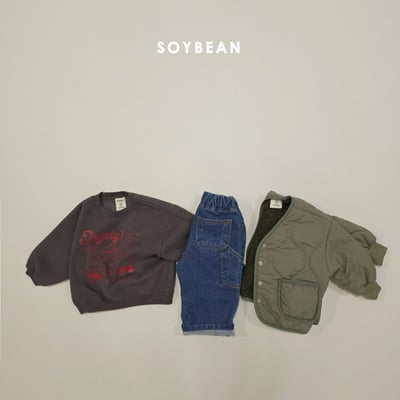 Soybean80｜(75cm-118cm) 插畫印花休閒上衣6