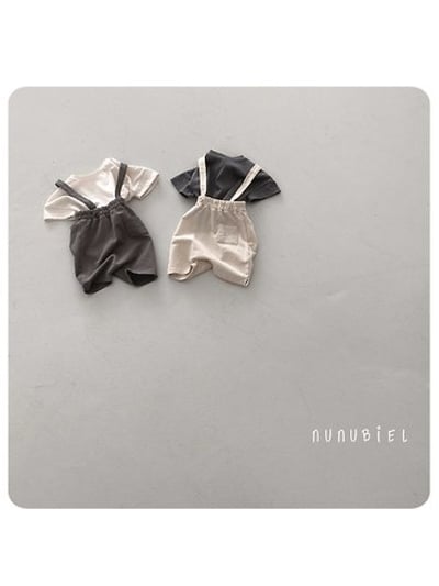 NUNU BIEL24｜(65-115cm) 素色棉質短褲5