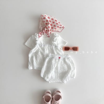 my_bebe14｜(58-72cm) 花邊層次燈籠褲12