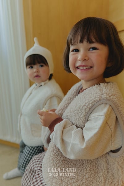 lala land52｜(75cm-120cm) 3色刷毛背心14