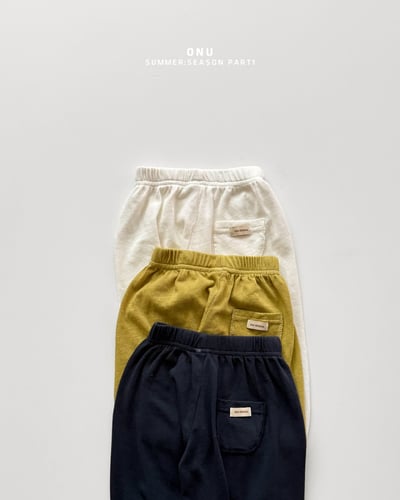 onu10｜(70cm-115cm) 舒適縮口褲3