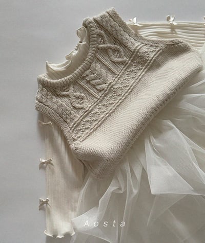 AOSTA06｜(6m-5y) 針織背心3