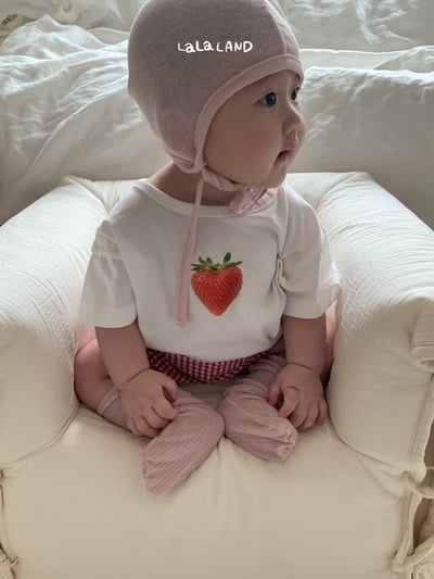 lala land01｜(3m-18m) 4色格紋小短褲12