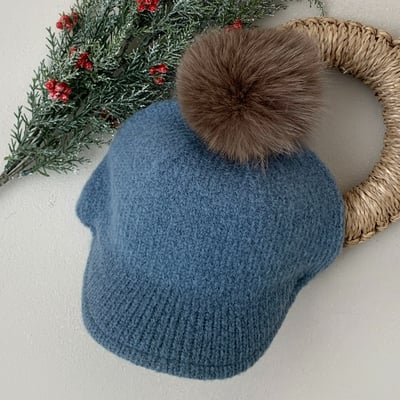 Oottbebe50｜(6m-5y  Free)  棒球毛兔毛帽19