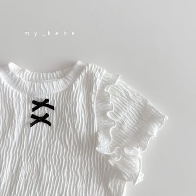 my_bebe35｜(80-120cm) 荷葉層次邊上衣19