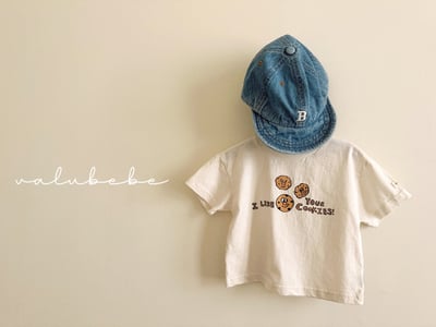 Valubebe 05｜(65-90cm) 餅乾圖案上衣1