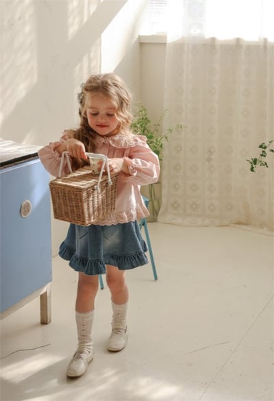 FLO33｜(75-140) 3色蕾絲無根長襪14