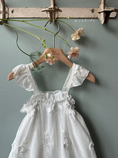 MONBEBE09｜(1y-8y MOM) 刺繡天使精靈翼洋裝18