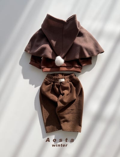 AOSTA51｜(6m-5y) 經典燈芯絨印花長褲24