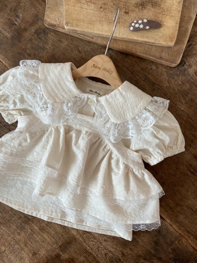 Anne Shirley05｜(1y-5y) 2色蕾絲花邊襯衫18