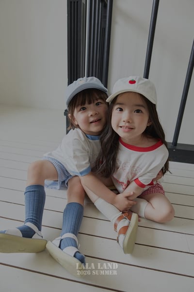 lala land66｜(75-120cm) 4色格紋短褲12