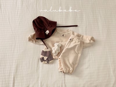 Valubebe45｜(65-90) 棉質漁夫帽14