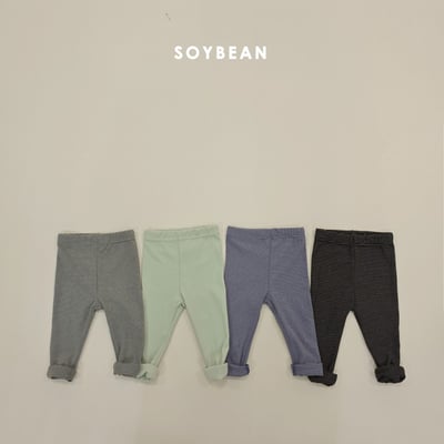 Soybean65｜(75cm-118cm) 條紋緊身褲5