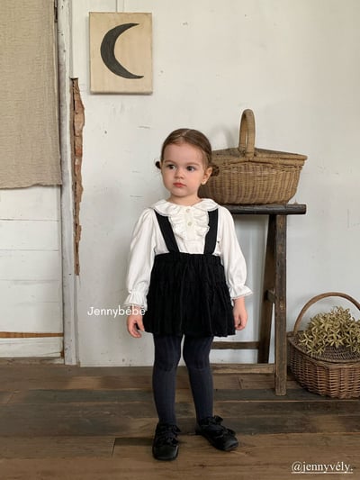 JE554｜(73-100cm) 宮廷風花邊領上衣/包屁衣13