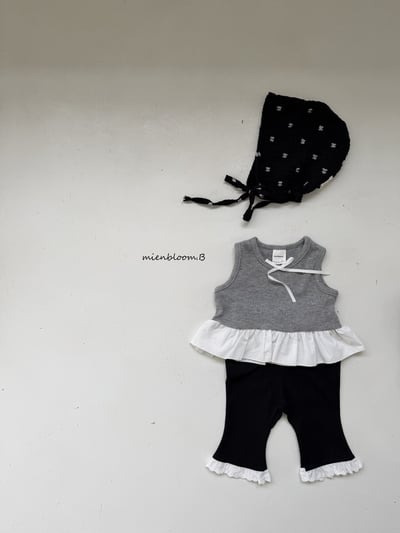 Bloom.b27｜(55cm-118cm) 蕾絲花邊喇叭褲6