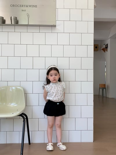 JE34｜(73-100cm) 碎花背心套裝3