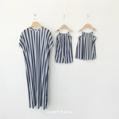 Oottbebe08｜(1y-7y  MOM)  條紋親子裝2