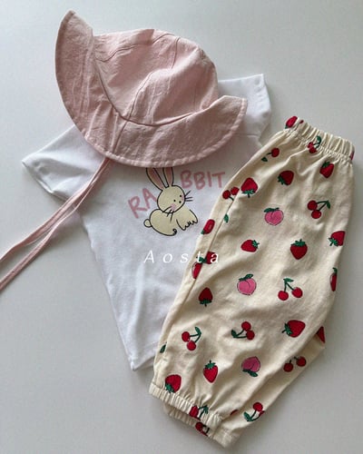 AOSTA27｜(6m-5y) 2款小兔兔方領上衣11