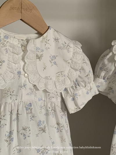 JE18｜(66-120cm) 碎花翻領包屁衣/洋裝20